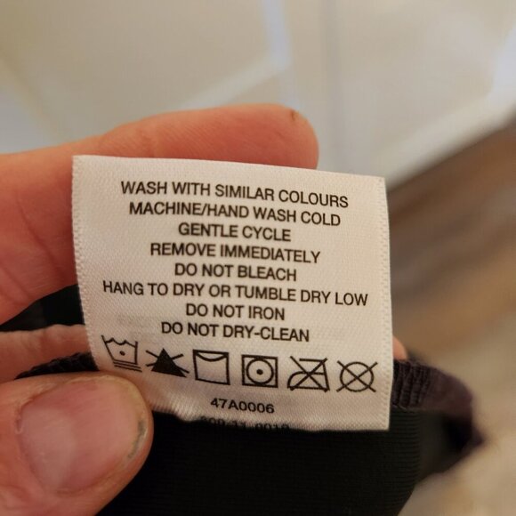 MPG Sport Modal Open Cardigan Sweatshirt Duster Purple L - Picture 5 of 6